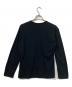 PLAY COMME des GARCONS (プレイコムデギャルソン) ハートワッペンロングスリーブカットソー ブラック サイズ:M：7000円