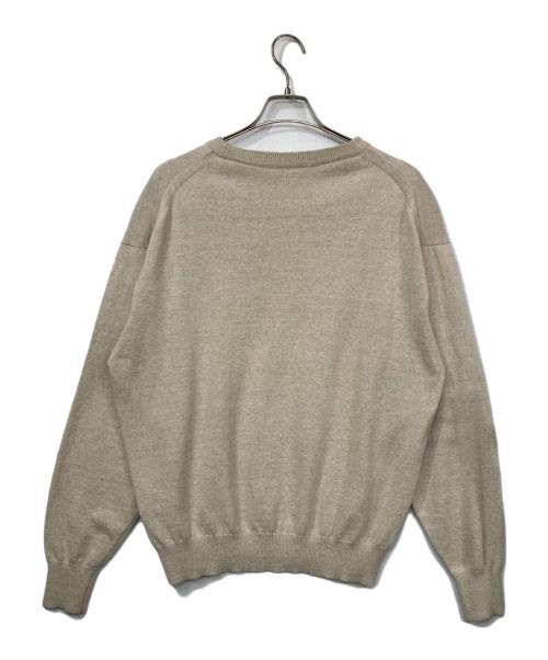 crepuscule（クレプスキュール）crepuscule (クレプスキュール) シルクリネンニット ベージュ サイズ:1の古着・服飾アイテム