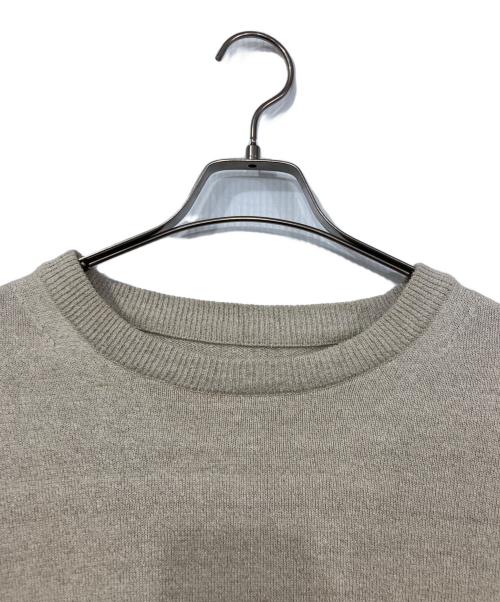 crepuscule（クレプスキュール）crepuscule (クレプスキュール) シルクリネンニット ベージュ サイズ:1の古着・服飾アイテム