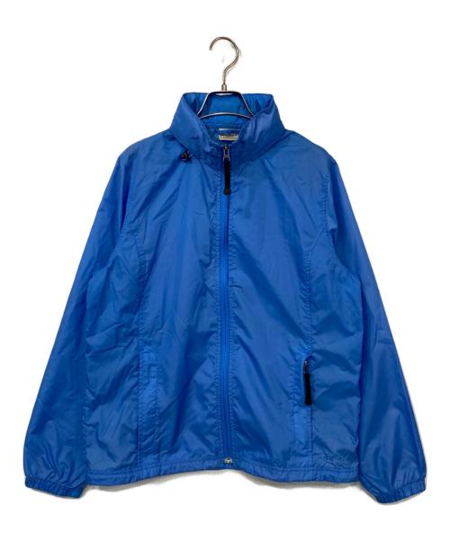 L.L.Bean（エルエルビーン）L.L.Bean (エルエルビーン) スタンドカラーナイロンジャケット ブルー サイズ:Mの古着・服飾アイテム