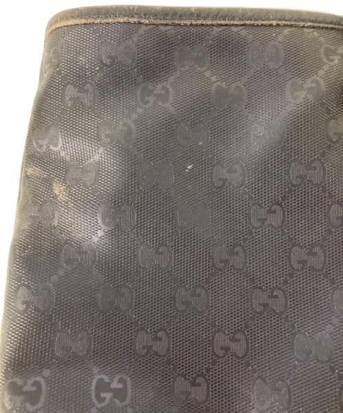 GUCCI（グッチ）GUCCI (グッチ) GGインプリメトートバッグ ネイビーの古着・服飾アイテム