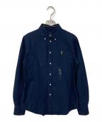 RALPH LAURENラルフローレン）の古着「ボタンダウンシャツ」｜ネイビー