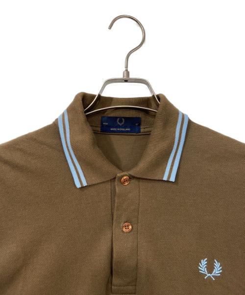 FRED PERRY（フレッドペリー）FRED PERRY (フレッドペリー) ポロシャツ ブラウン サイズ:36の古着・服飾アイテム