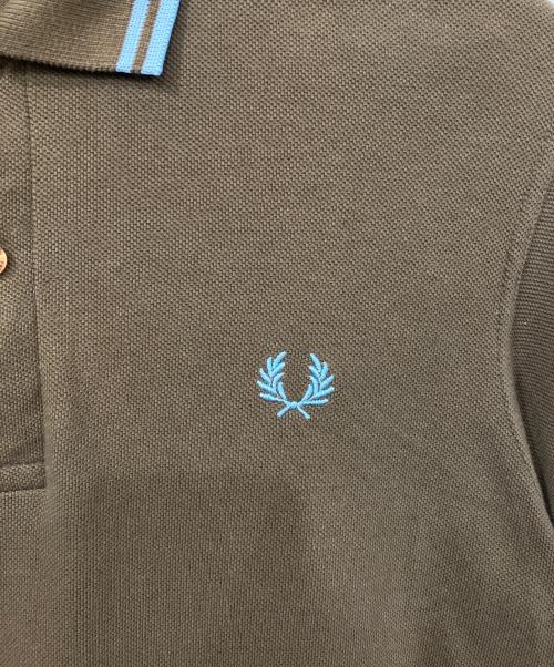 FRED PERRY（フレッドペリー）FRED PERRY (フレッドペリー) ポロシャツ ブラウン サイズ:36の古着・服飾アイテム