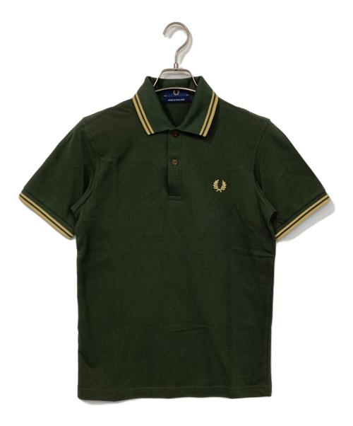 FRED PERRY（フレッドペリー）FRED PERRY (フレッドペリー) ポロシャツ オリーブ サイズ:3の古着・服飾アイテム