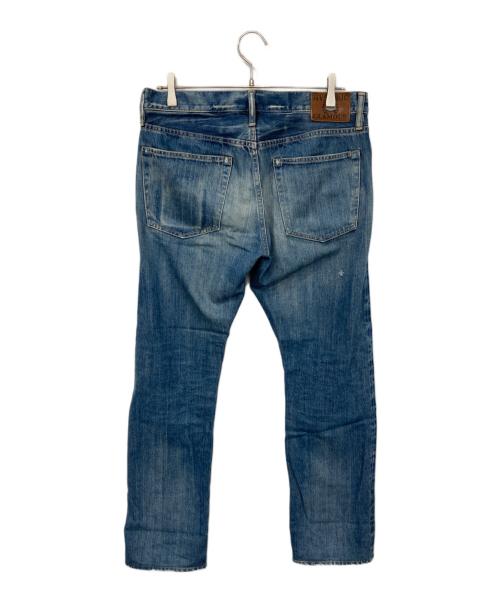Hysteric Glamour（ヒステリックグラマー）Hysteric Glamour (ヒステリックグラマー) スタッズクロップドジーンズ インディゴ サイズ:32inchの古着・服飾アイテム