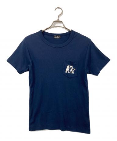 Hysteric Glamour センターロゴ ヒスガール Tシャツ ネイビー 中古・古着通販】Hysteric Glamour (ヒステリックグラマー) Tシャツ
