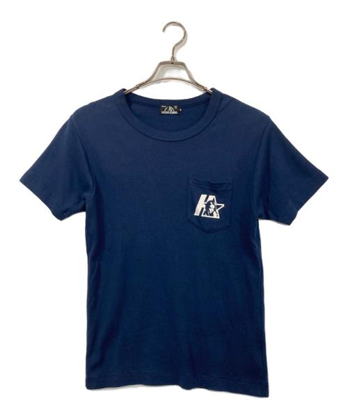 Hysteric Glamour（ヒステリックグラマー）Hysteric Glamour (ヒステリックグラマー) Tシャツ ネイビー サイズ:Mの古着・服飾アイテム