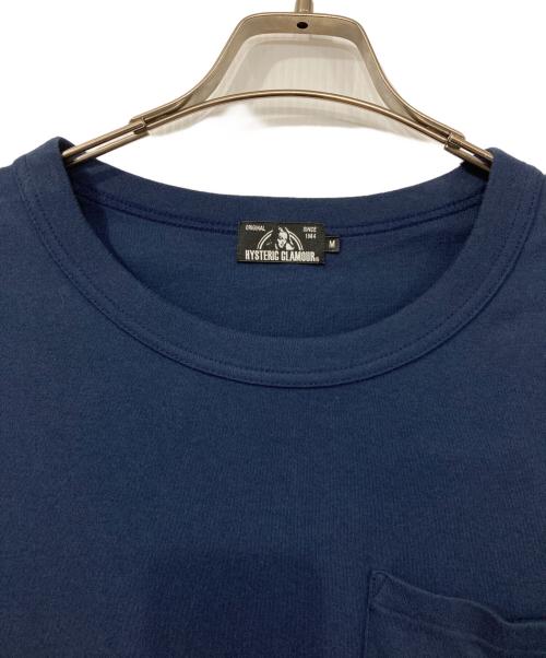 Hysteric Glamour（ヒステリックグラマー）Hysteric Glamour (ヒステリックグラマー) Tシャツ ネイビー サイズ:Mの古着・服飾アイテム
