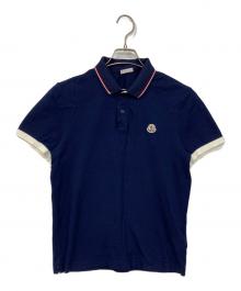 MONCLER（モンクレール）の古着「ポロシャツ」｜ネイビー