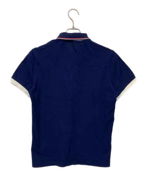 MONCLER（モンクレール）MONCLER (モンクレール) ポロシャツ ネイビー サイズ:Sの古着・服飾アイテム