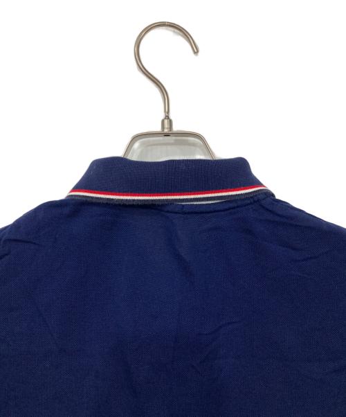 MONCLER（モンクレール）MONCLER (モンクレール) ポロシャツ ネイビー サイズ:Sの古着・服飾アイテム