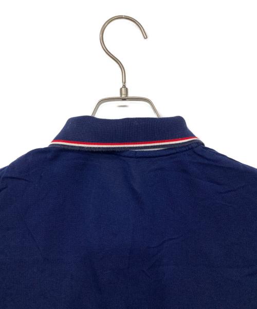 MONCLER（モンクレール）MONCLER (モンクレール) ポロシャツ ネイビー サイズ:Sの古着・服飾アイテム