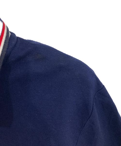 MONCLER（モンクレール）MONCLER (モンクレール) ポロシャツ ネイビー サイズ:Sの古着・服飾アイテム