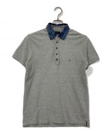 DIESEL（ディーゼル）の古着「ポロシャツ」｜グレー