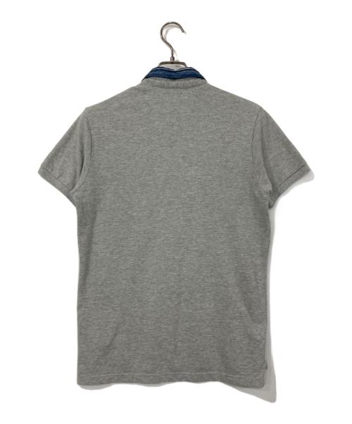 DIESEL（ディーゼル）DIESEL (ディーゼル) ポロシャツ グレー サイズ:Ｓの古着・服飾アイテム