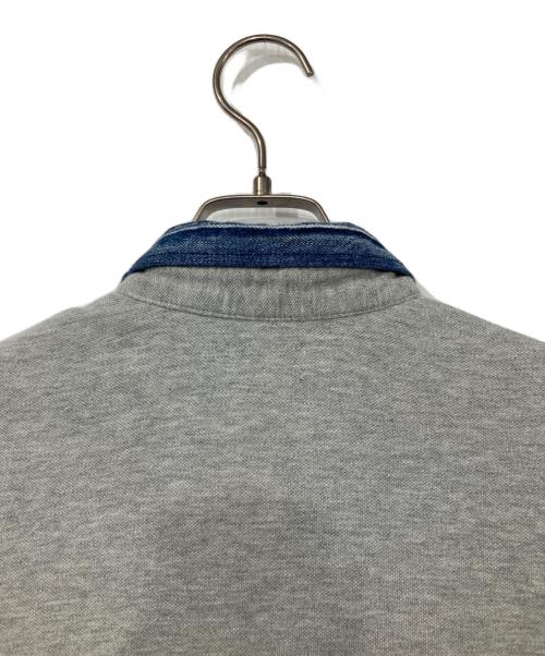 DIESEL（ディーゼル）DIESEL (ディーゼル) ポロシャツ グレー サイズ:Ｓの古着・服飾アイテム
