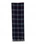 BURBERRY LONDON (バーバリーロンドン) ラムウールマフラー ネイビー：5000円
