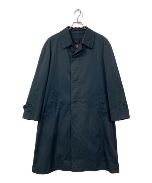 Burberry's（バーバリーズ）Burberry's (バーバリーズ) ノバチェックライナー付ステンカラーコート ネイビー サイズ:180ｃｍの古着・服飾アイテム