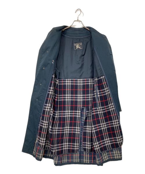 Burberry's（バーバリーズ）Burberry's (バーバリーズ) ノバチェックライナー付ステンカラーコート ネイビー サイズ:180ｃｍの古着・服飾アイテム
