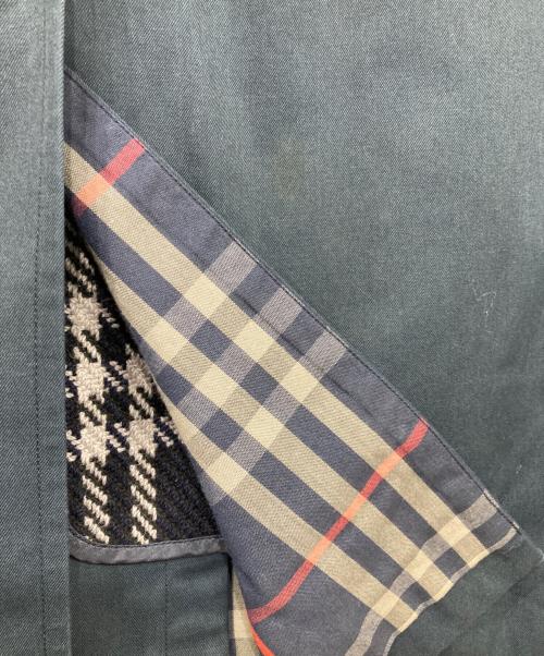 Burberry's（バーバリーズ）Burberry's (バーバリーズ) ノバチェックライナー付ステンカラーコート ネイビー サイズ:180ｃｍの古着・服飾アイテム