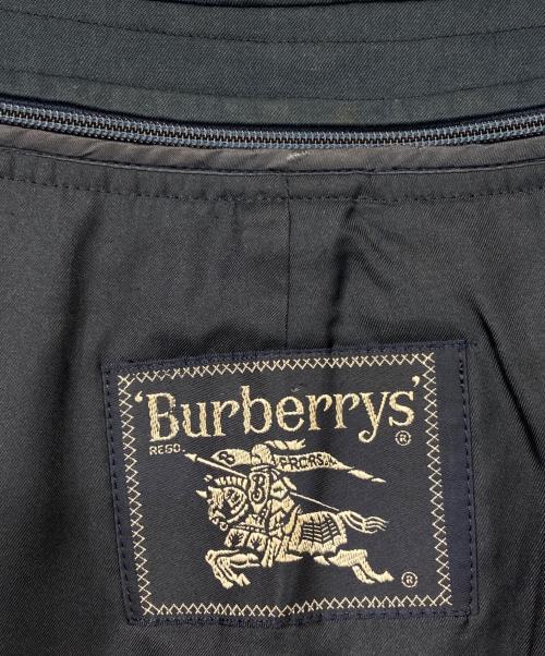 Burberry's（バーバリーズ）Burberry's (バーバリーズ) ノバチェックライナー付ステンカラーコート ネイビー サイズ:180ｃｍの古着・服飾アイテム