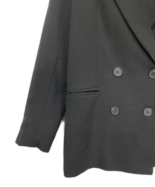 ok.soon（オクスン）ok.soon (オクスン) ダブルジャケット ブラック サイズ:Sの古着・服飾アイテム