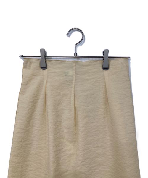 yo BIOTOP（ヨー ビオトープ）yo BIOTOP (ヨー ビオトープ) Sheer Tight Skirt イエローの古着・服飾アイテム