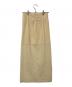 yo BIOTOP (ヨー ビオトープ) Sheer Tight Skirt イエロー：12000円