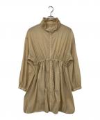 yo BIOTOPヨー ビオトープ）の古着「Sheer coat」｜ベージュ