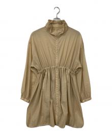 yo BIOTOP（ヨー ビオトープ）の古着「Sheer coat」｜ベージュ