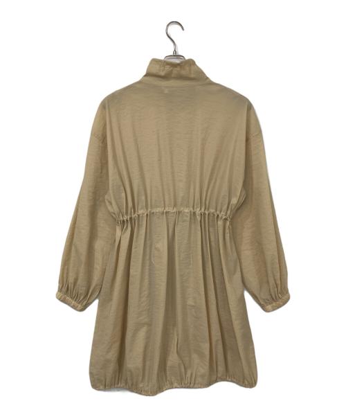 yo BIOTOP（ヨー ビオトープ）yo BIOTOP (ヨー ビオトープ) Sheer coat ベージュ サイズ:Fの古着・服飾アイテム
