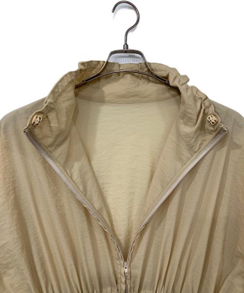 yo BIOTOP（ヨー ビオトープ）yo BIOTOP (ヨー ビオトープ) Sheer coat ベージュ サイズ:Fの古着・服飾アイテム
