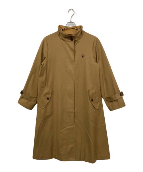 FRED PERRY（フレッドペリー）FRED PERRY (フレッドペリー) ハリントンコート ブラウン サイズ:156～162の古着・服飾アイテム