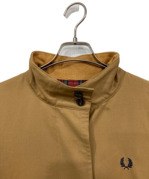 FRED PERRY（フレッドペリー）FRED PERRY (フレッドペリー) ハリントンコート ブラウン サイズ:156～162の古着・服飾アイテム
