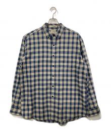 L.L.Bean（エルエルビーン）の古着「チェックシャツ」｜ブルー×アイボリー