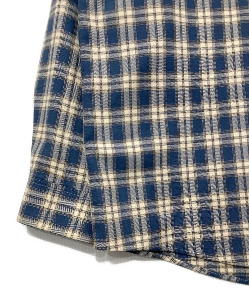 L.L.Bean（エルエルビーン）L.L.Bean (エルエルビーン) チェックシャツ ブルー×アイボリー サイズ:Lの古着・服飾アイテム