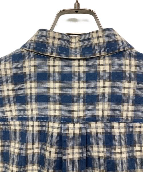 L.L.Bean（エルエルビーン）L.L.Bean (エルエルビーン) チェックシャツ ブルー×アイボリー サイズ:Lの古着・服飾アイテム