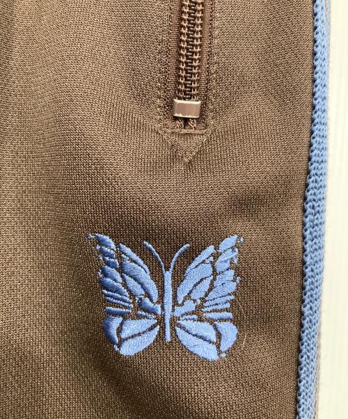 Needles（ニードルズ）Needles (ニードルズ) TRACK PANT Poly Smooth ブラウン サイズ:Sの古着・服飾アイテム