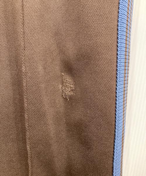 Needles（ニードルズ）Needles (ニードルズ) TRACK PANT Poly Smooth ブラウン サイズ:Sの古着・服飾アイテム