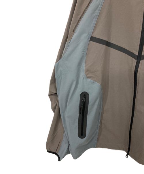NIKE（ナイキ）NIKE (ナイキ) ウーブン カラーブロック ジャケット ブラウン×ブルー サイズ:2XL 未使用品の古着・服飾アイテム