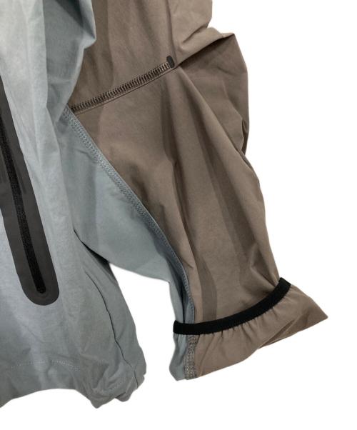 NIKE（ナイキ）NIKE (ナイキ) ウーブン カラーブロック ジャケット ブラウン×ブルー サイズ:2XL 未使用品の古着・服飾アイテム