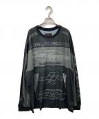 NIKEナイキ）の古着「MVP AOP LS TOP」｜ブラック