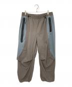 NIKEナイキ）の古着「TECH WOVEN PRO OS PANT」｜ブラウン×ブルー
