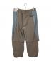 NIKE (ナイキ) TECH WOVEN PRO OS PANT ブラウン×ブルー サイズ:2XL 未使用品：7000円