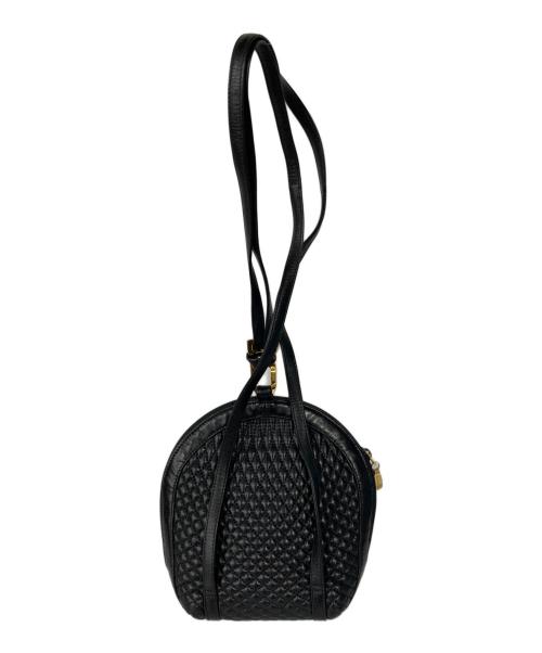 BALLY（バリー）BALLY (バリー) レザーキルティングショルダーバッグ ブラックの古着・服飾アイテム