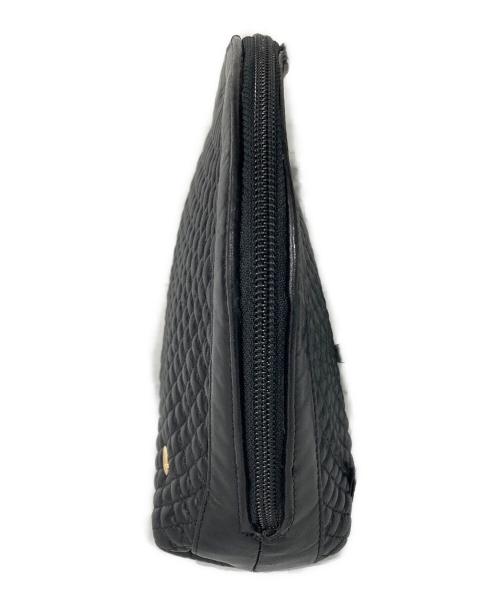 BALLY（バリー）BALLY (バリー) レザーキルティングショルダーバッグ ブラックの古着・服飾アイテム