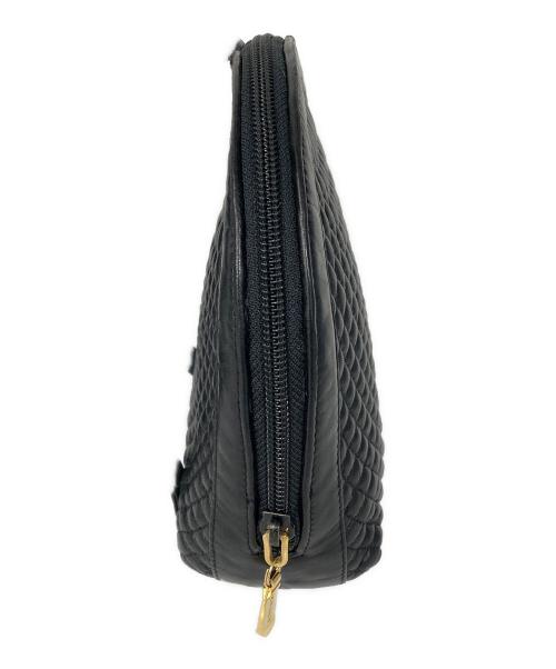 BALLY（バリー）BALLY (バリー) レザーキルティングショルダーバッグ ブラックの古着・服飾アイテム