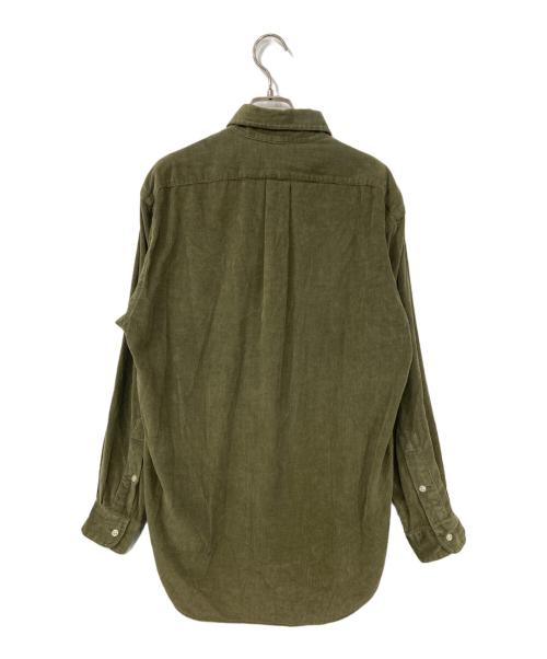 RALPH LAUREN（ラルフローレン）RALPH LAUREN (ラルフローレン) BLAKEコーデュロイシャツ オリーブ サイズ:Mの古着・服飾アイテム