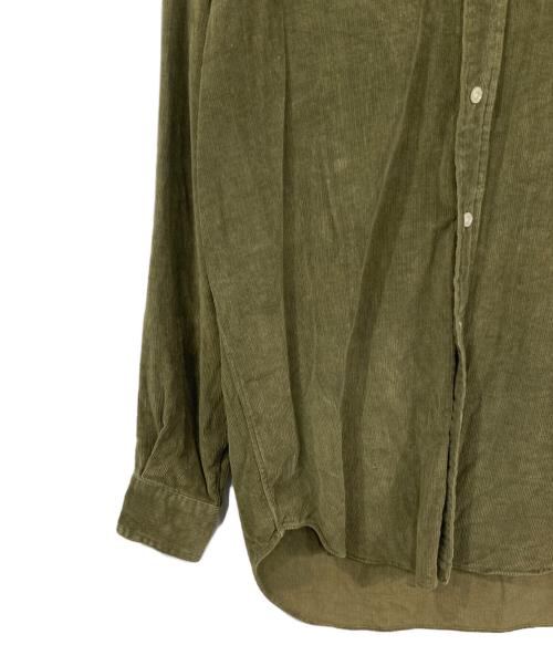 RALPH LAUREN（ラルフローレン）RALPH LAUREN (ラルフローレン) BLAKEコーデュロイシャツ オリーブ サイズ:Mの古着・服飾アイテム